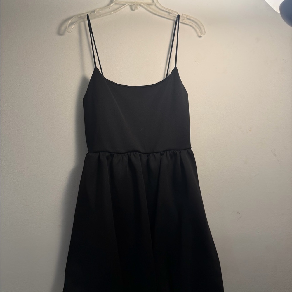 PrettyLittleThing Black Mini Dress